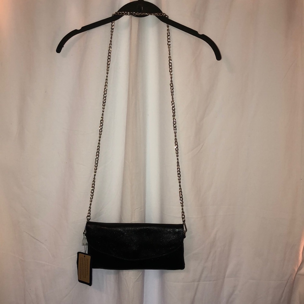 Leather Express Shimmery Crossbody